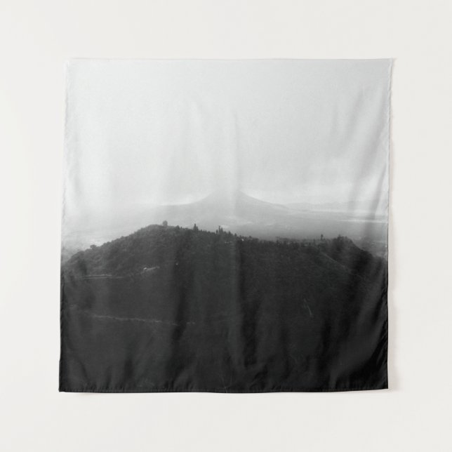 VINTAGE BERGLANDSCHAFT WANDTEPPICH (Vorderseite)