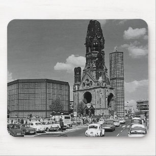 Vintage Berlin Kaiser-Wilhelm-Gedächtniskirche Etu Mousepad