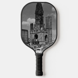 Vintage Berliner Kaiser-Wilhelm-Gedächtniskirche M Pickleball Schläger
