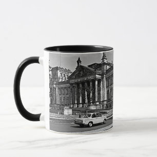 Vintage Berliner Reichstagsparlament Tasse