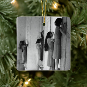 Vintage, besessene Frauen Keramikornament