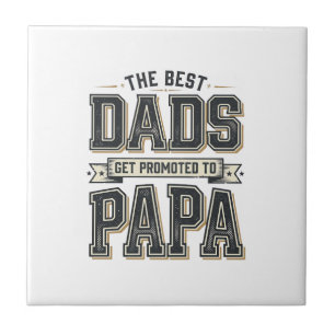 Vintage Best Dads zum Papa Shirt Design_1 Fliese