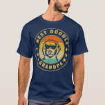 Vintage Best Doodle Grandpa Ever Goldendoodle T-Shirt<br><div class="desc">Vintage Best Doodle Grandpa Ever Goldendoodle Visit our store to see more amazing designs.</div>