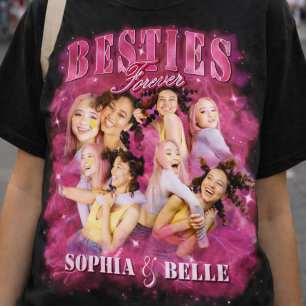 Vintage-Best-Friend-Bootleg-BFF-Fotos-Rap-T-Shirt  T-Shirt