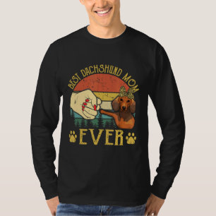 Vintage beste Dackel Mama je Hund Lover T-Shirts M