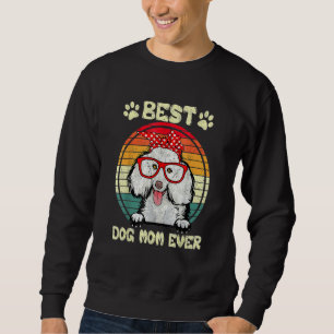 Vintage Beste Pudel-Mutter Aller Zeiten Hundemama Sweatshirt
