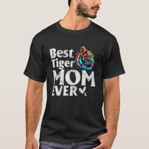 Vintage beste Tiger-Mama je gekürzt Tiger Momente T-Shirt