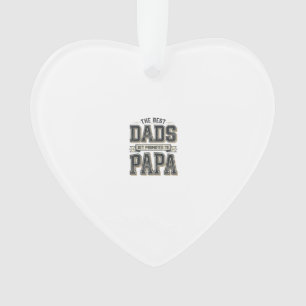 Vintage-Besten-Väter-zum-Papa-Shirt-Design_1 Ornament