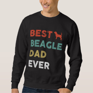Vintage Bester Beagle-Vater Aller Zeiten Beagle Mä Sweatshirt