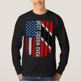 Vintage Bester Cousin Aller Amerikanischen Trinida T-Shirt