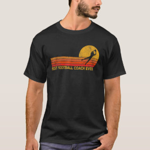 Vintage Bester Fußballtrainer Aller Zeiten Fußball T-Shirt