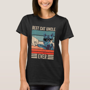 Vintage Bester Katzen-Onkel Aller Zeiten, Stoßt di T-Shirt