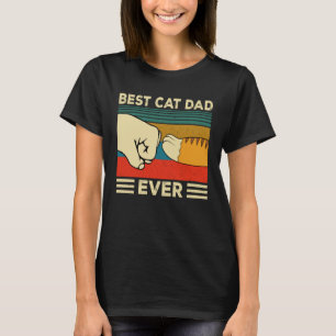 Vintage Bester Katzenvater Aller Zeiten Cat Daddy T-Shirt