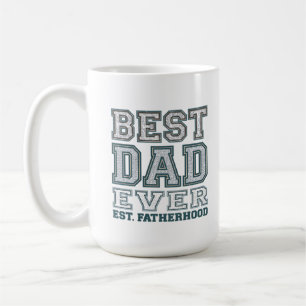 Vintage-Bester-Vater-aller-Zeiten-Varsity-Typograf Kaffeetasse