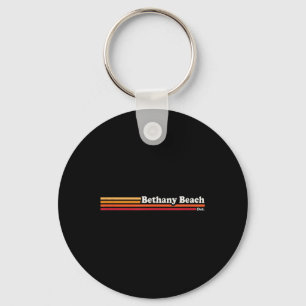 Vintage Bethany Beach Delaware im Grafikstil der 8 Schlüsselanhänger