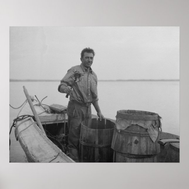 Vintage Betriebssicherheitsprüfung Poster (Vorne)