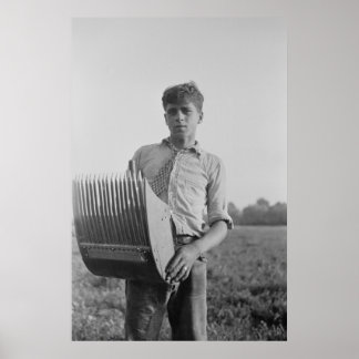 Vintage Betriebssicherheitsprüfung Poster