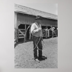 Vintage Betriebssicherheitsprüfung Poster