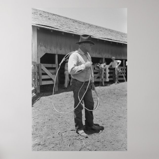 Vintage Betriebssicherheitsprüfung Poster (Vorne)