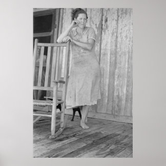 Vintage Betriebssicherheitsprüfung Poster