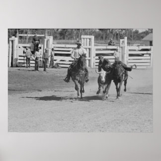 Vintage Betriebssicherheitsprüfung Poster