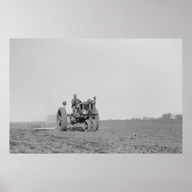 Vintage Betriebssicherheitsprüfung Poster (Vorne)