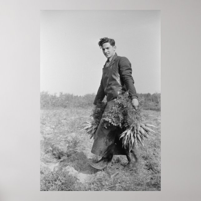 Vintage Betriebssicherheitsprüfung Poster (Vorne)