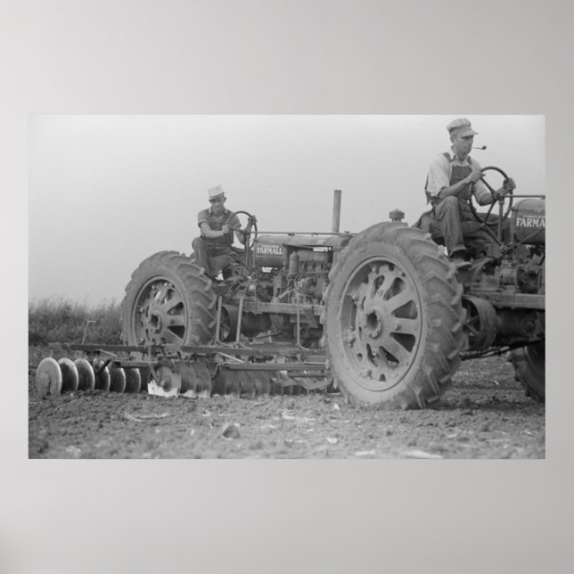 Vintage Betriebssicherheitsprüfung Poster (Vorne)