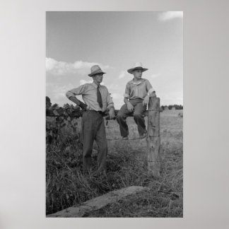 Vintage Betriebssicherheitsprüfung Poster