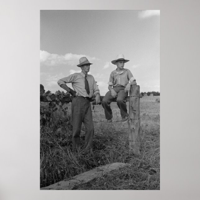 Vintage Betriebssicherheitsprüfung Poster (Vorne)