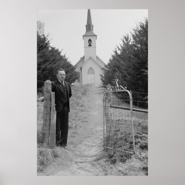 Vintage Betriebssicherheitsprüfung Poster (Vorne)