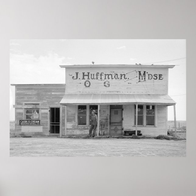 Vintage Betriebssicherheitsprüfung Poster (Vorne)