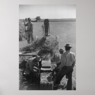 Vintage Betriebssicherheitsprüfung Poster