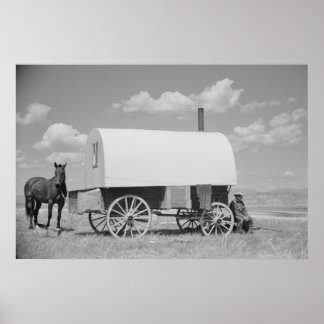 Vintage Betriebssicherheitsprüfung Poster