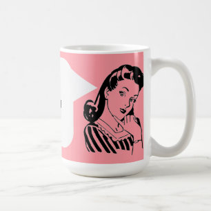Vintage Betty - Snarky Sekretär Personalized Mug Kaffeetasse