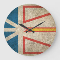 Vintage beunruhigte Flagge von Neufundland