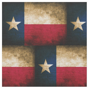 Vintage beunruhigte Texas-Flagge Stoff