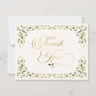 Vintage Bibliotheksbücherei Märchenmesse Dankeskarte