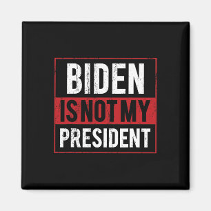 Vintage Biden Ist nicht mein Präsident Biden Harri Magnet