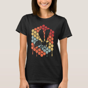 Vintage Biene für Männer Bienenzucht T-Shirt