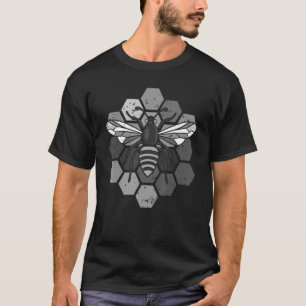 Vintage Biene für Männer Frauen Retro Honigbiene I T-Shirt