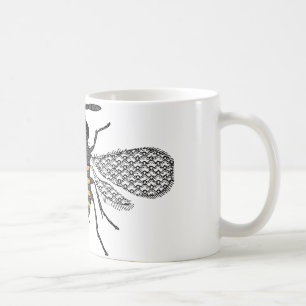 Vintage Biene Kaffeetasse