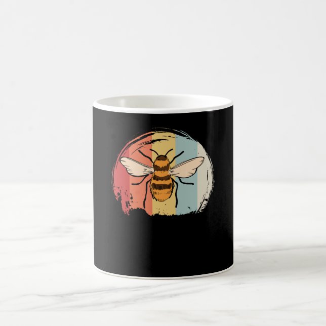 Vintage Biene Kaffeetasse (Mittel)
