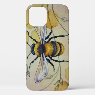 Vintage Biene Nr. 1 und Honeycomb Wasserfarbe Kuns Case-Mate iPhone Hülle