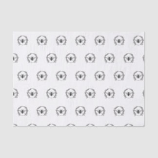 Vintage Biene Verziert Seidenpapier