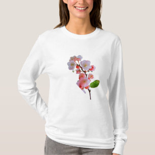 Vintage Bienen und wild lebende Blume T - Shirt