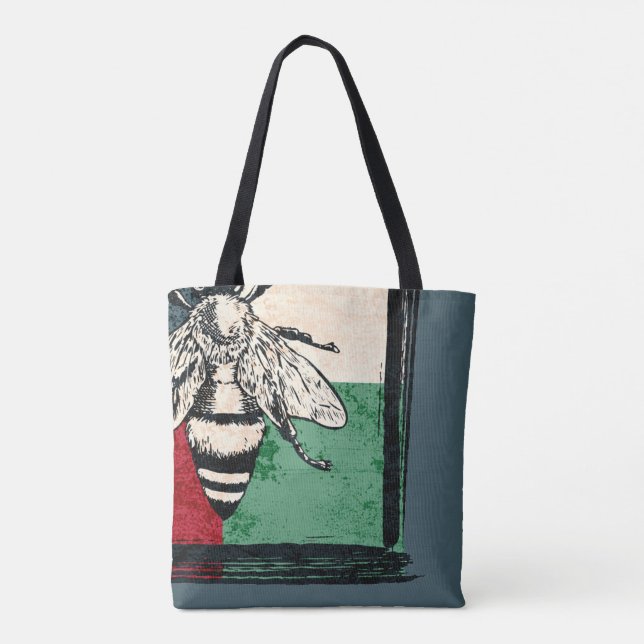 Vintage Bieneninsektenfarben (Rückseite)