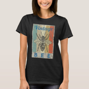 Vintage Bienenkönigin Honey Beekeeper T-Shirt