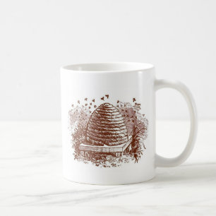 Vintage Bienenzucht Kaffeetasse
