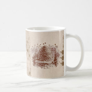 Vintage Bienenzucht Tasse
